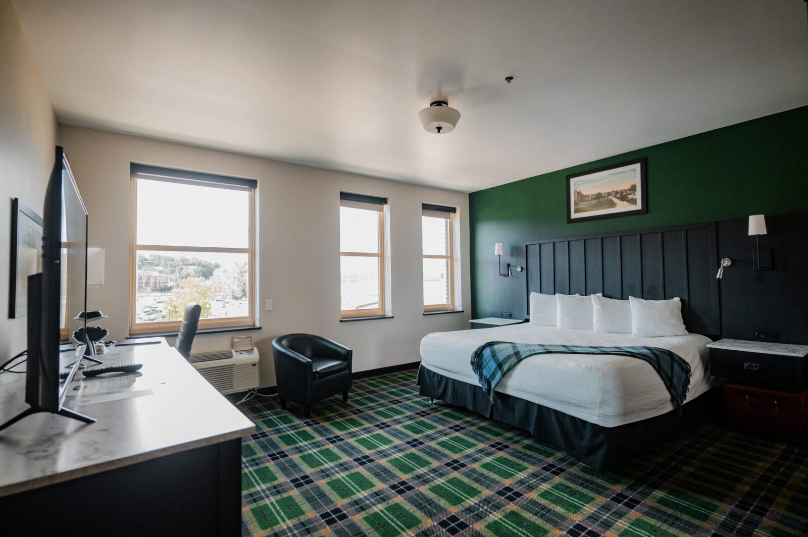 King Room with a view a one of the most romantic getaways in MN.