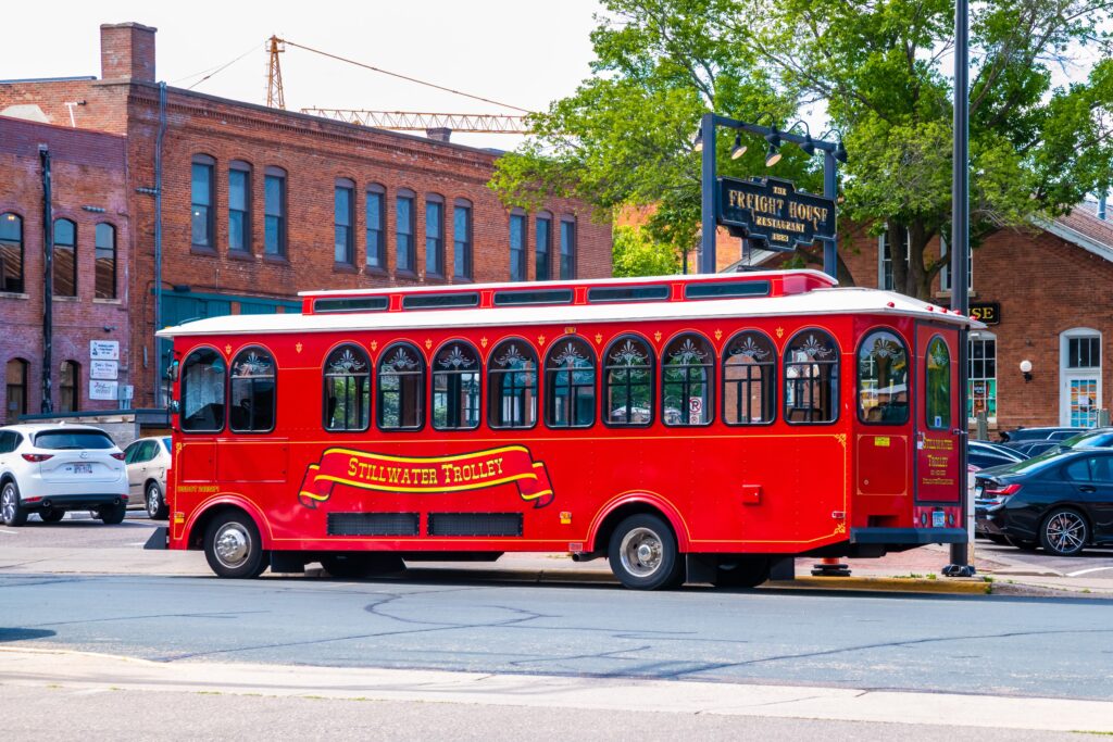 One of the best things to do in Stillwater, the Trolley