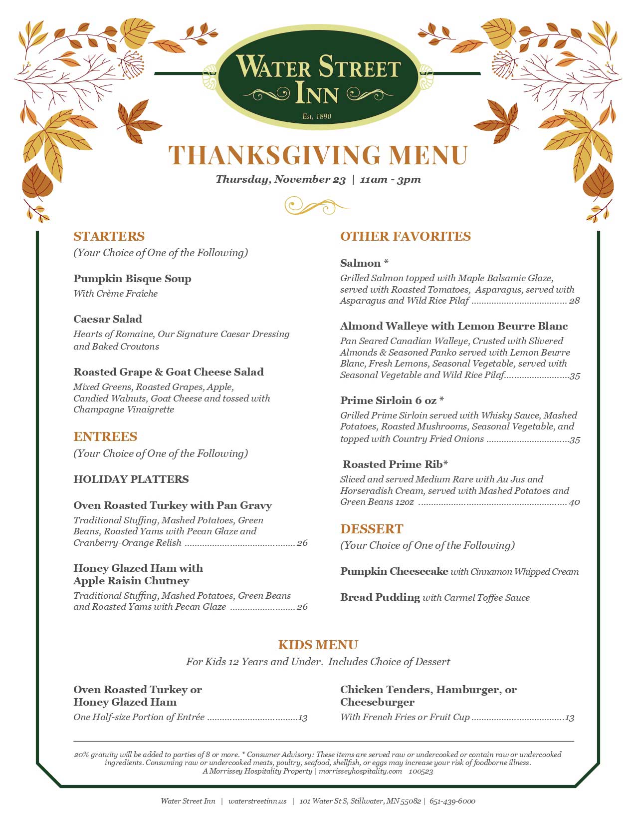 WSI Thanksgiving menu 8.5x11 100523 page 0001