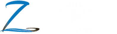 A logo featuring a large, blue letter "Z" followed by the word "VAPE" in white, blocky, pixelated letters.