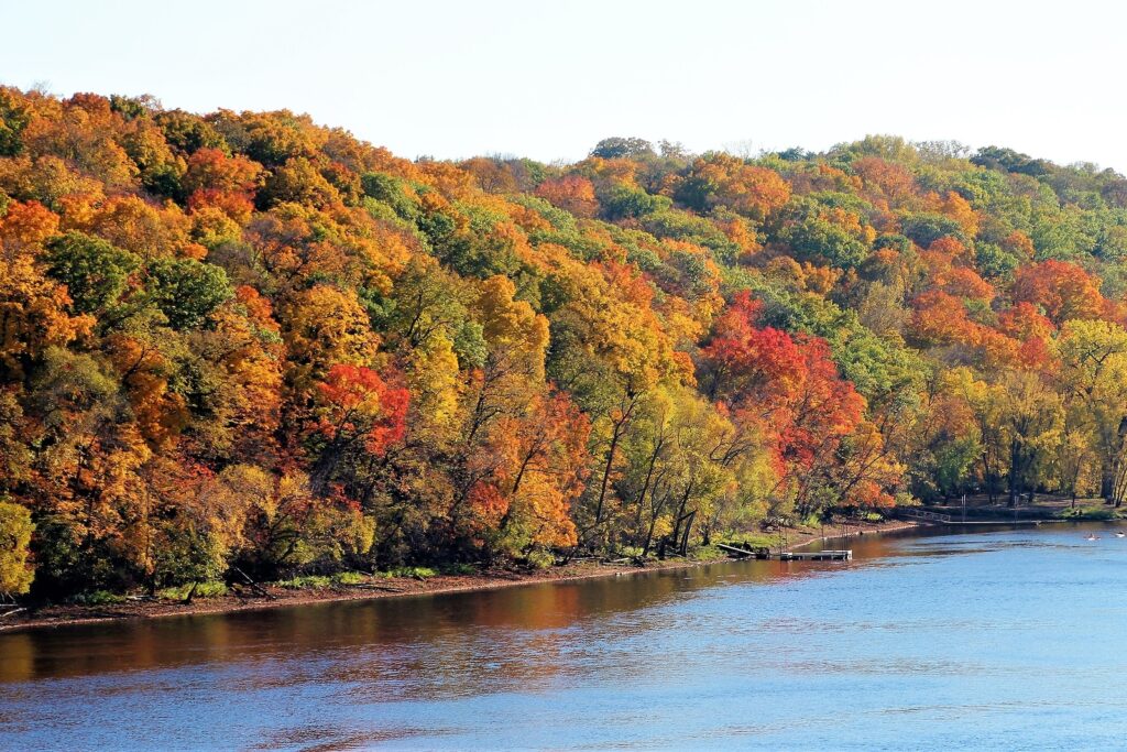 Minnesota Fall Colors at our Stillwater, MN Hotel